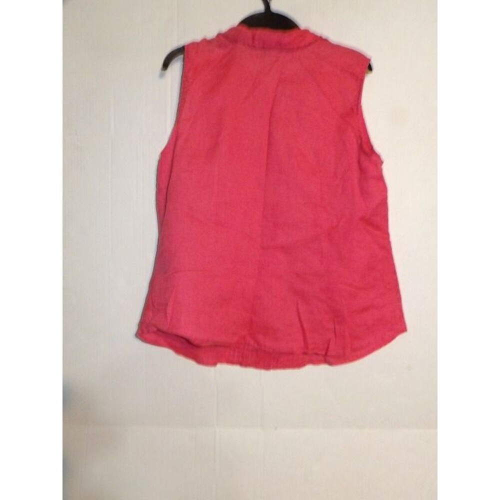 Avenue Pink Sleeveless Button Down Front Blouse Size  XL (14/16)